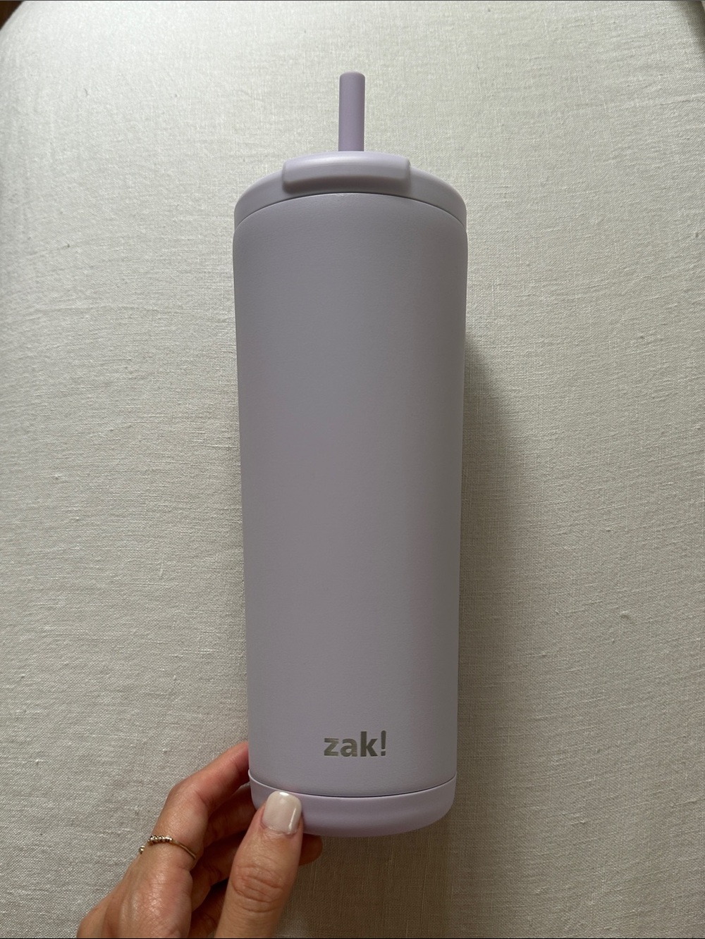 Matte Lilac Tall Straw Tumbler